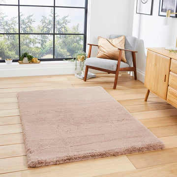 Mink Extra Super Soft Shaggy Luxury Floor Rug 8cm Long Pile